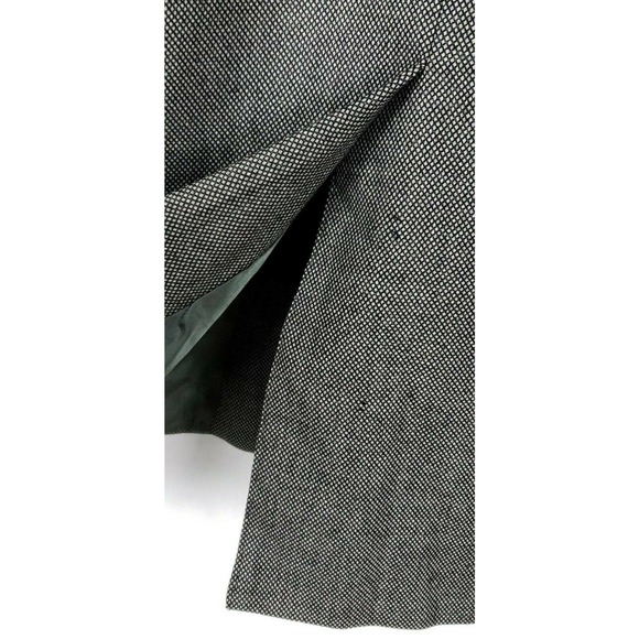 Daks London Mens Sport Coat Size 42R Black Tweed 2 Button Wool - Picture 5 of 11